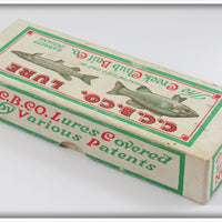 Creek Chub Special Order Silver With Red Lines Jointed Pikie In Box 2600DD FS