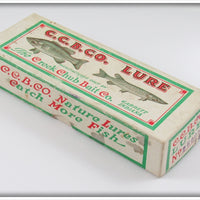 Creek Chub Special Order Silver With Red Lines Jointed Pikie In Box 2600DD FS