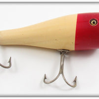 Creek Chub Red Head White Plunker In Box 3202