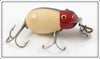 ToughLures.com Vintage Creek Chub Red & White The Black Stripe Tiny Tim Lure