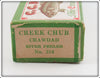 Creek Chub River Peeler Crawdad Empty End Label Box 316