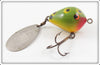 Vintage Johnny Horton Cane River Bait Co Frog Ole Fireball Lure