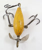 Joe Pepper Yellow Gold Spots Three Hook Minnow