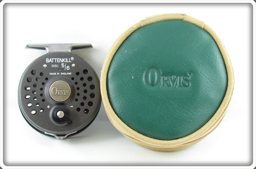 Orvis Battenkill Disc 5/6 Fly Reel In Case