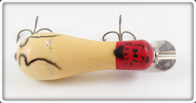 Vintage Horrocks & Ibbotson Red & White The Shmoo Plug Bait 