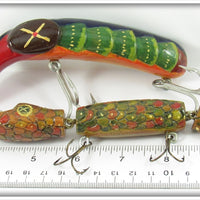 Unique Folk Art Style Lure Pair
