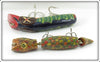 Unique Folk Art Style Lure Pair