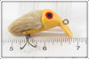 Vintage Lucky Bunny Bait Co Yellow Fly Rod Lucky Bunny Lure 