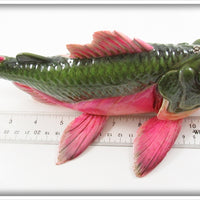 Melosh One Of A Kind Three Eyed Alien Fish Decoy On Stand