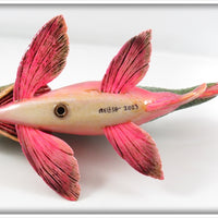 Melosh One Of A Kind Three Eyed Alien Fish Decoy On Stand