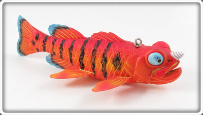 Melosh One Of A Kind Tangerine Horned Fish From The Planet Anchovia