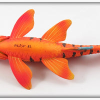 Melosh One Of A Kind Tangerine Horned Fish From The Planet Anchovia