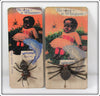 Itchy Novelty Co Black Americana Whoopee Spider & Ant Lures On Cards