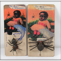 Itchy Novelty Co Black Americana Whoopee Spider & Ant Lures On Cards
