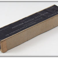 Jim Harvey Weighted Finned Minnow Empty Box
