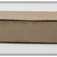 Jim Harvey Weighted Finned Minnow Empty Box