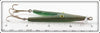 Hollifield Lure Company Green & Gold Scale Vee-Lure AKA Weber Split Tail