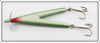 Hollifield Lure Company Green & Gold Scale Vee-Lure AKA Weber Split Tail