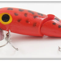 Arbogast Orange Frog 3/8 Ounce Jointed Jitterbug