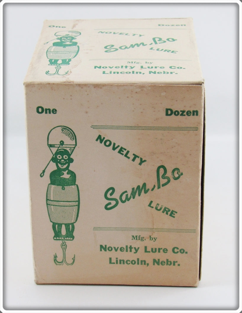 Vintage Novelty Lure Co. Sam-Bo Lure With Dealer Box For Sale | Tough Lures