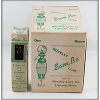 Vintage Novelty Lure Co. Sam-Bo Lure With Dealer Box