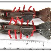 Martin Bait Co Grey Swirl & Brown Swirl Martin Shrimp Pair