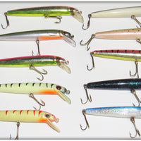 *** USA ONLY *** Big Lot 100 Madura Fishing Lures Floating Minnows Discontinued Pennsylvania Made