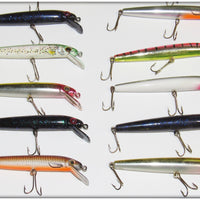 *** USA ONLY *** Big Lot 100 Madura Fishing Lures Floating Minnows Discontinued Pennsylvania Made