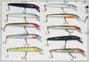 *** USA ONLY *** Big Lot 100 Madura Fishing Lures Floating Minnows Discontinued Pennsylvania Made