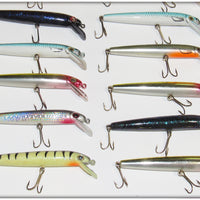 *** USA ONLY *** Big Lot 100 Madura Fishing Lures Floating Minnows Discontinued Pennsylvania Made