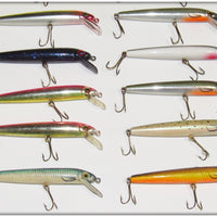 *** USA ONLY *** Big Lot 100 Madura Fishing Lures Floating Minnows Discontinued Pennsylvania Made