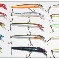 *** USA ONLY *** Big Lot 100 Madura Fishing Lures Floating Minnows Discontinued Pennsylvania Made