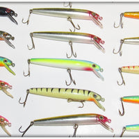 *** USA ONLY *** Big Lot 100 Madura Fishing Lures Floating Minnows Discontinued Pennsylvania Made