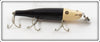 Vintage Creek Chub Black White Head Pikie 711 Lure 