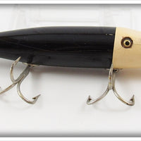 Vintage Creek Chub Black White Head Pikie 711 Lure 