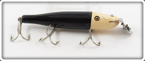 Vintage Creek Chub Black White Head Pikie 711 Lure 