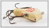 Howe's Red & White Vacuum Bass Bait In Tin