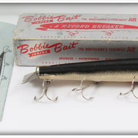 Vintage Bobbie Bait Co River Chub Bobbie Bait Junior Lure In Box