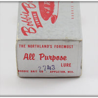 Bobbie Bait Co River Chub Bobbie Bait Junior Empty Box