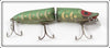 Vintage Heddon Glow Worm Jointed Vamp Spook Lure