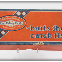 Shakespeare Fancy Sienna Scale Finish Midget Minnow Empty Box 00 FS