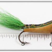 Unknown Cork Or Wood Fly Rod Frog