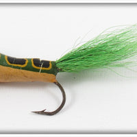 Unknown Cork Or Wood Fly Rod Frog