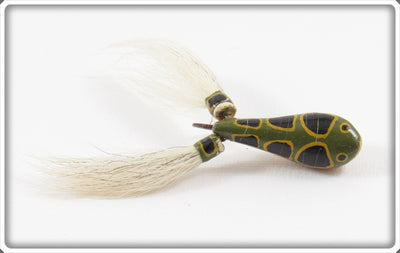 Vintage Unknown Cork Or Wood Fly Rod Frog Lure