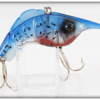 Vintage Heddon Blue Craw Shrimp 375 BLV Lure