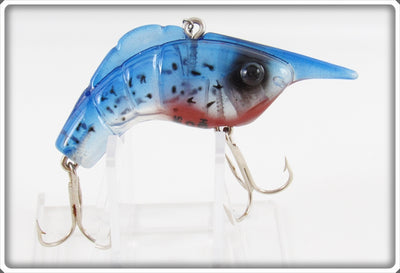 Vintage Heddon Blue Craw Shrimp 375 BLV Lure