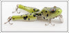 Vintage Paw Paw Green Splatter Junior Wotta Frog Lure