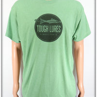 Black Tough Lures Logo Leafy Green T-Shirt