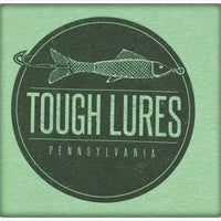 Black Tough Lures Logo Leafy Green T-Shirt