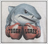 Tough Lures Boxing Shark Ash Gray Long Sleeve Shirt